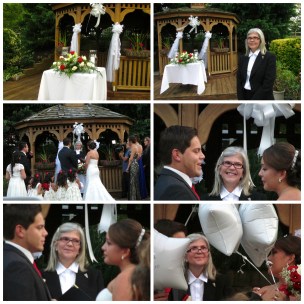 Una emotiva boda de dos jovenes enamorados